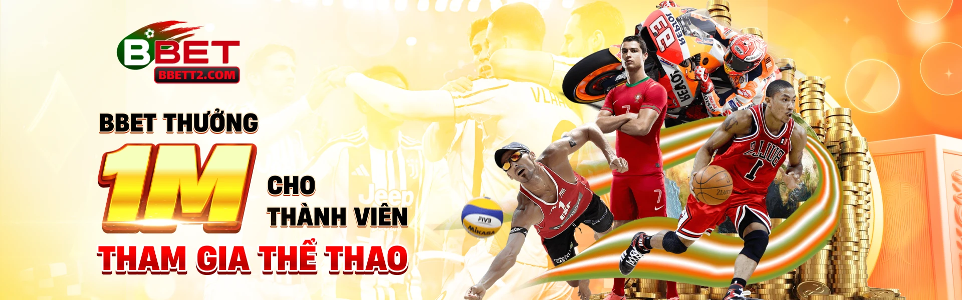 banner khuyến mãi thể thao 1m